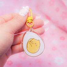 Load image into Gallery viewer, Tamako Boiled Egg Keychain
