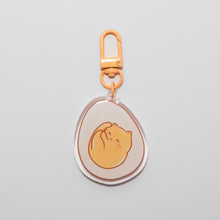 Load image into Gallery viewer, Tamako Boiled Egg Keychain
