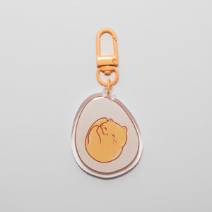 Tamako Boiled Egg Keychain