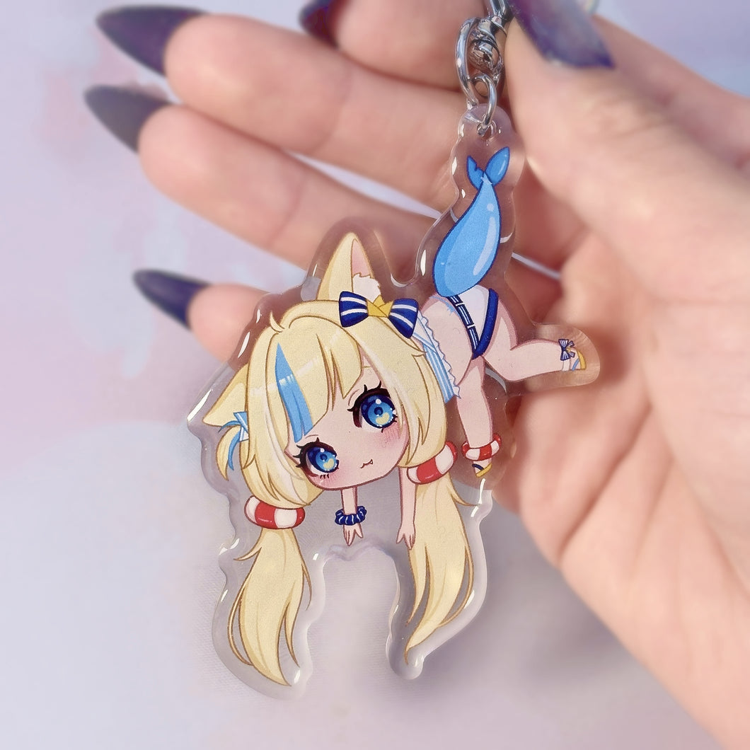 Saba Sameko Keychain